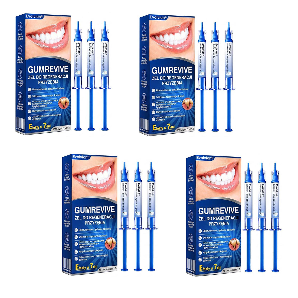 Evolvion® 👩‍⚕️ GumRevive – Zaawansowany żel do zdrowych i mocniejszych dziąseł 🎊