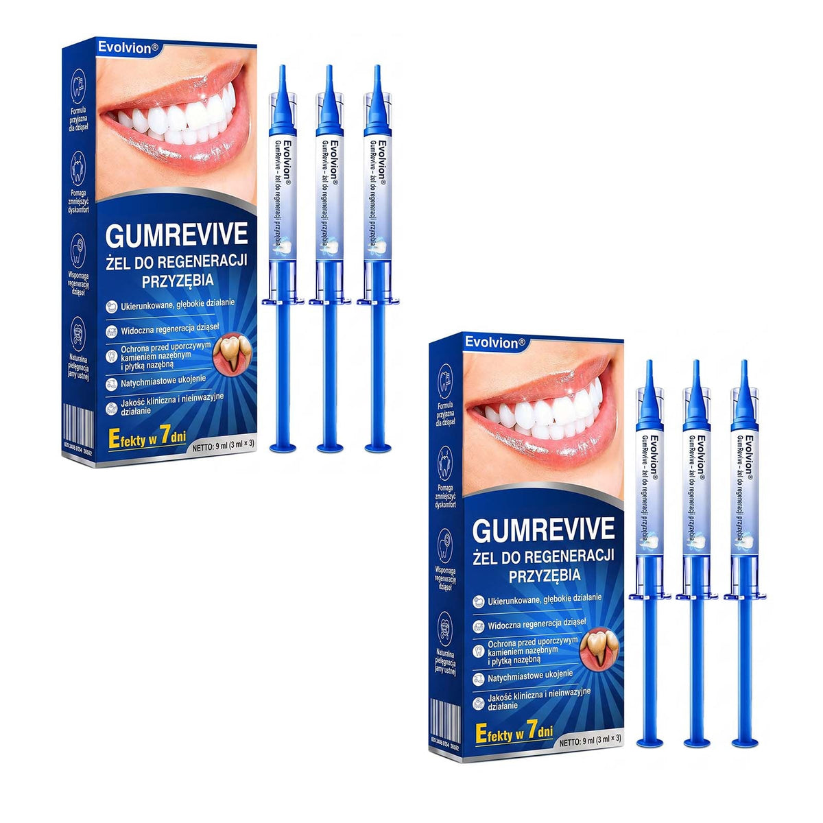 Evolvion® 👩‍⚕️ GumRevive – Zaawansowany żel do zdrowych i mocniejszych dziąseł 🎊