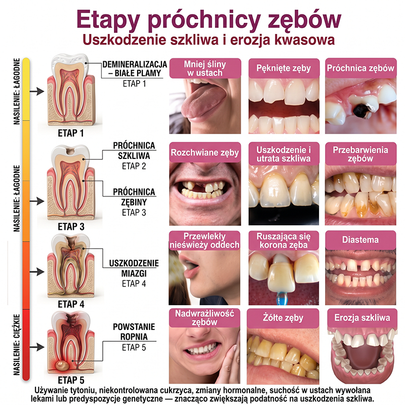 Rolimey® DenPerm – Naturalny żel wypełniający szkliwo do leczenia ubytków próchnicowych🧨