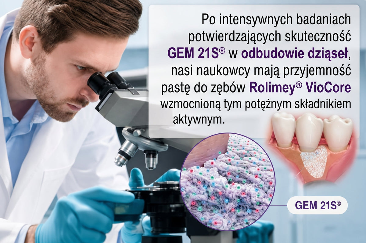 🦷 Rolimey® VioCore™ |  Zaawansowana pielęgnacja dziąseł i zębów 🍇