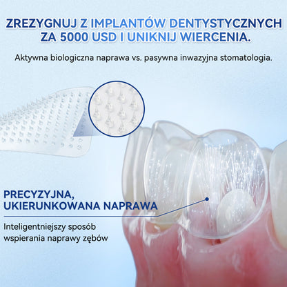 🦷 𝐆𝐥𝐢𝐦𝐦𝐞𝐫𝐥𝐲® 𝐓𝐢𝐝𝐞𝐠𝐥𝐮𝐬𝐢𝐛 Płatki Mikronakłuwające do Naprawy Zębów i Dziąseł | Zaawansowana Aktywacja Komórek Macierzystych – Strips do Naprawy Zębów