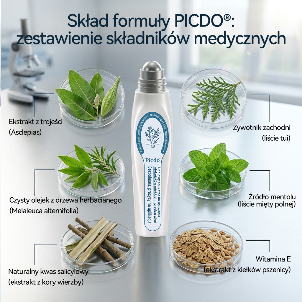 Oficjalny Sklep Markowy | ✅👩‍⚕️ 𝐏i𝐜𝐝o® 7-Dniowy 𝗧𝗮𝗴 & 𝗦𝗽𝗼𝐭 𝐄𝐫𝐚𝐬𝐞𝐫 (Bez bólu, Bez blizn – aplikator z kulką) 🎉